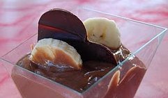 Chocolate banana pudding
