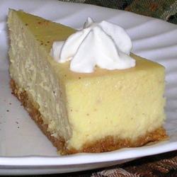 Eggnog cheesecake
