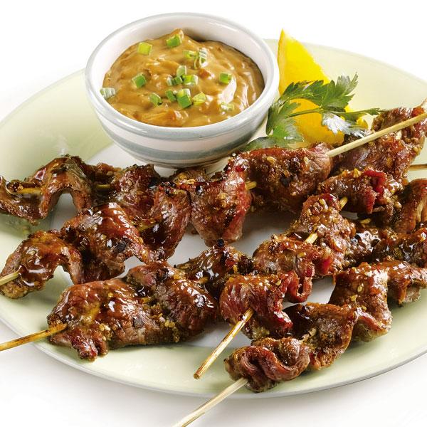 Μοσχάρι satay