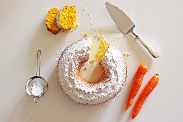 Βραζιλιάνικο κέικ με καρότο